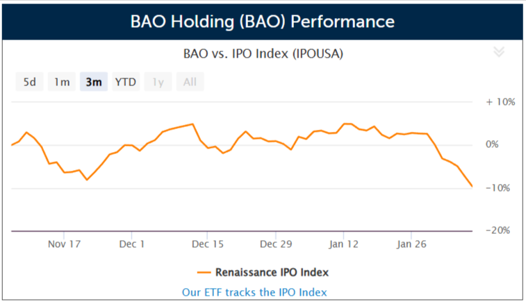 Hong Kong-based IT services firm BAO Holding
